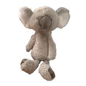 Baby Gund Toothpick Koala Bear Plush Lovie Stuffed Animal Gray 15”